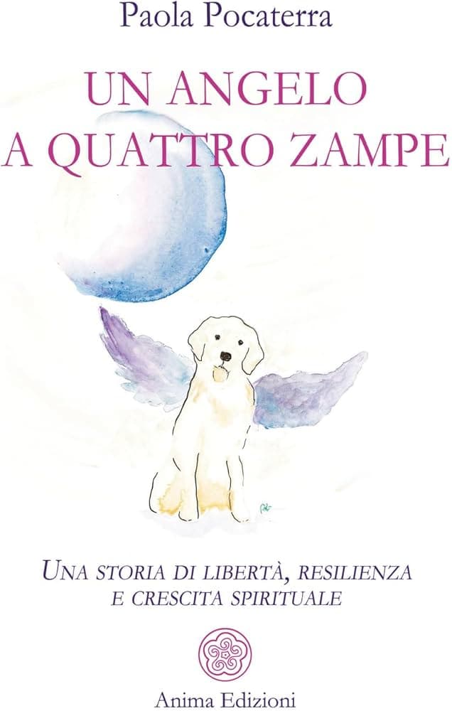 Copertina del libro Un angelo a quattro zampe